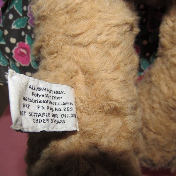 Vintage Russ Bears From The Past Fully Jointed Teddy Bear Chic Cottagecore Decor - Picture 10 of 10